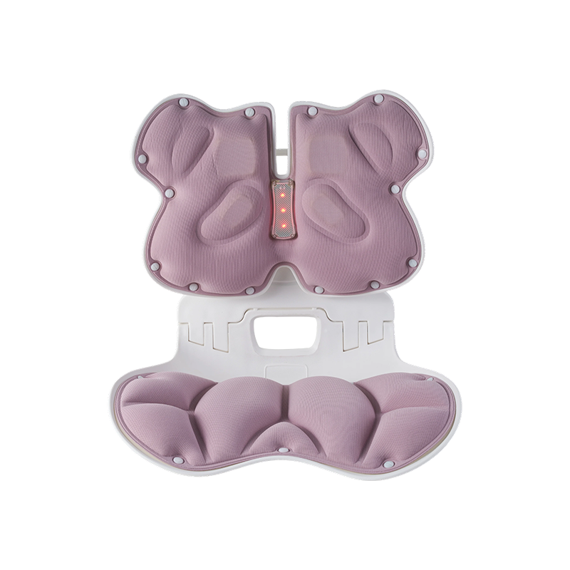 可折叠电动红灯加热按摩腰部支撑垫