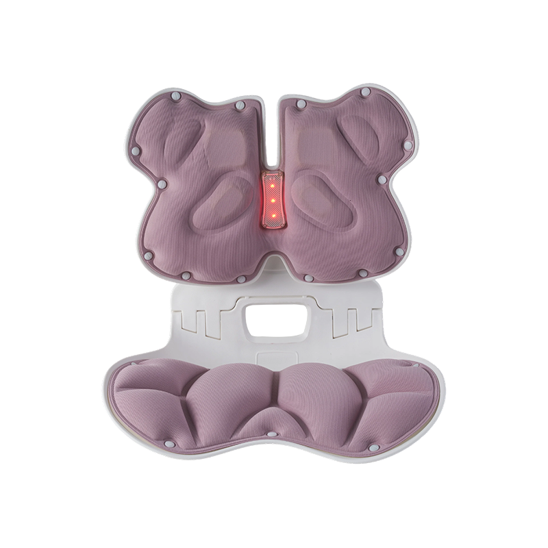 可折叠电动红灯加热按摩腰部支撑垫