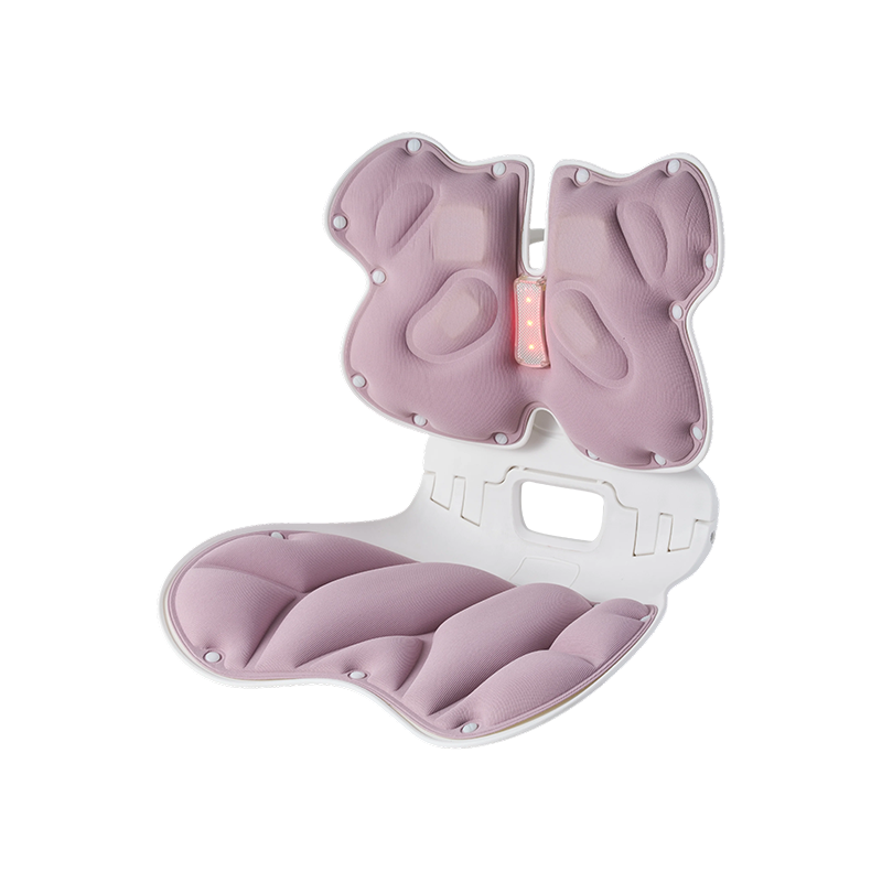 可折叠电动红灯加热按摩腰部支撑垫