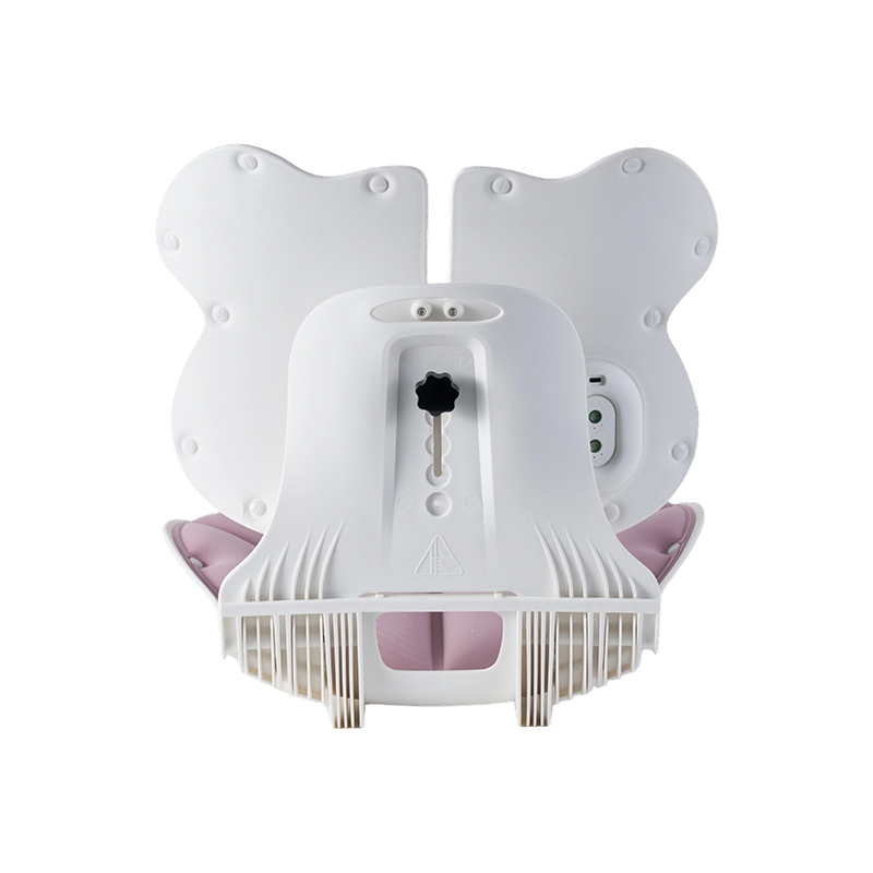 可折叠电动红灯加热按摩腰部支撑垫