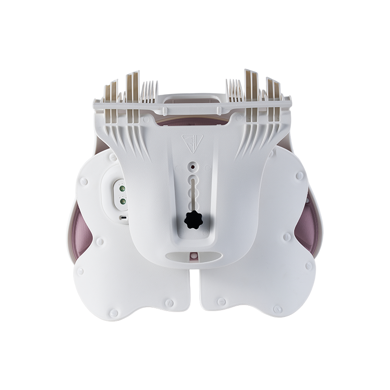 可折叠电动红灯加热按摩腰部支撑垫