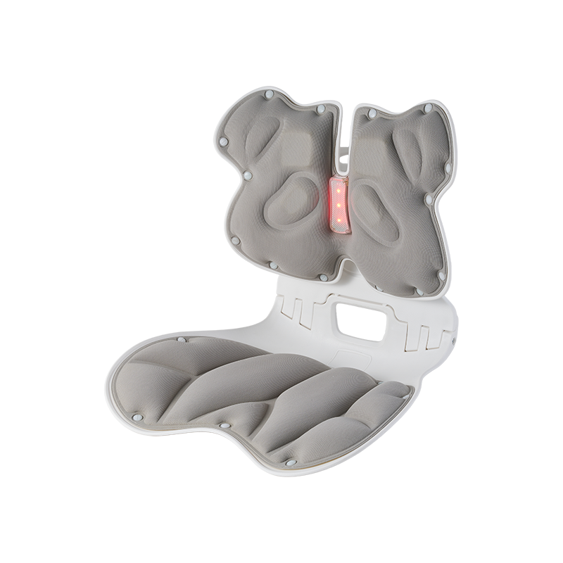 可折叠电动红灯加热按摩腰部支撑垫