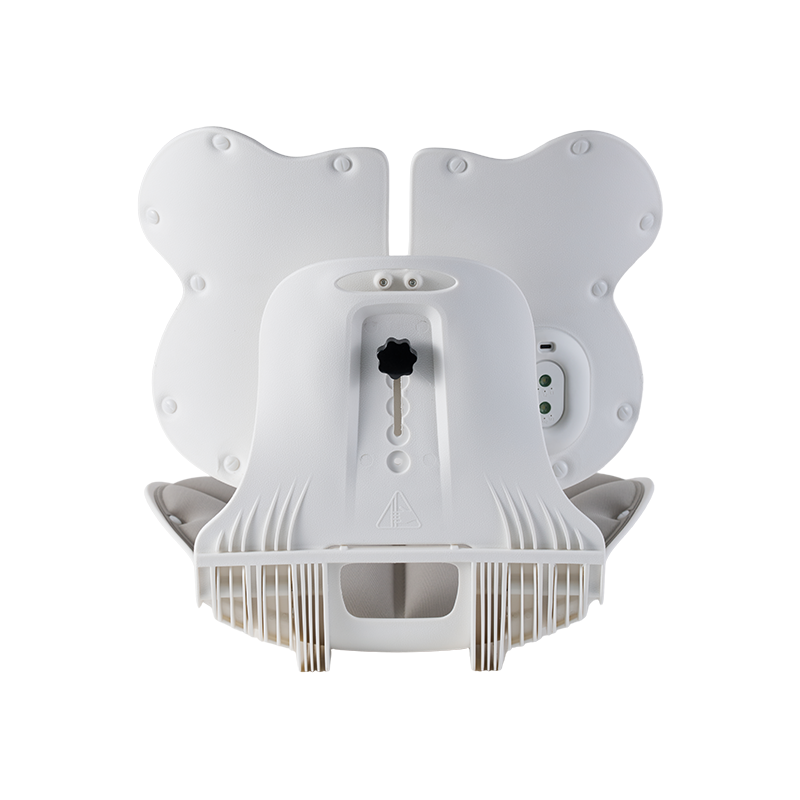 可折叠电动红灯加热按摩腰部支撑垫