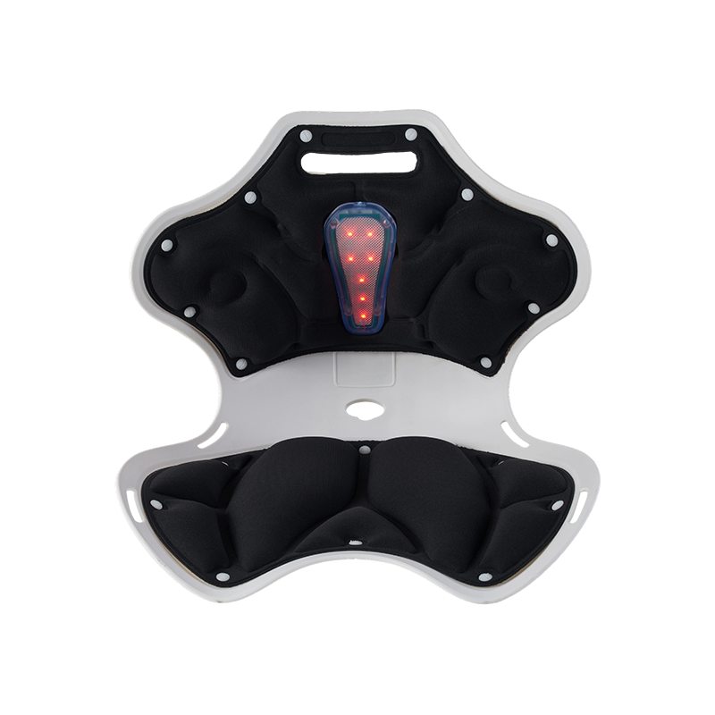 按摩热敷保健座垫缓解背痛