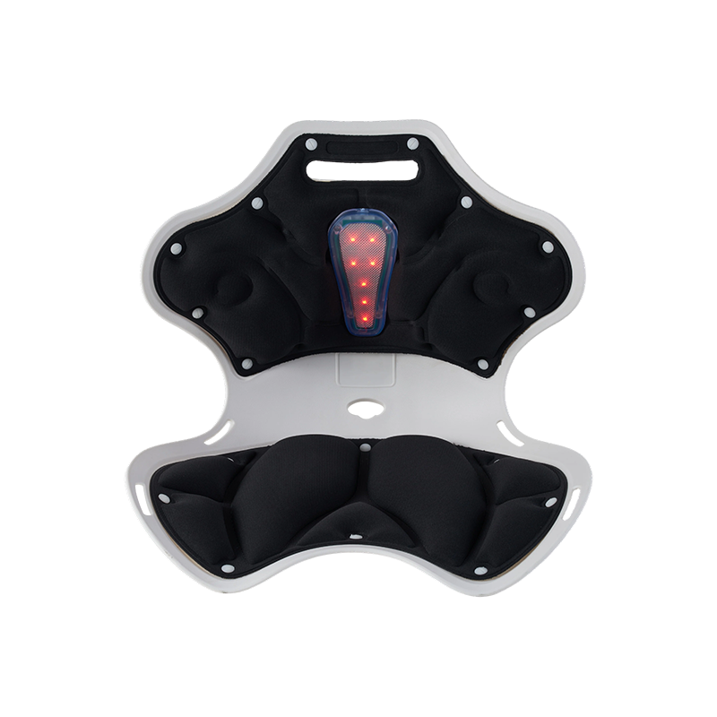 按摩热敷保健座垫缓解背痛