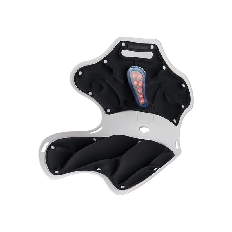 按摩热敷保健座垫缓解背痛