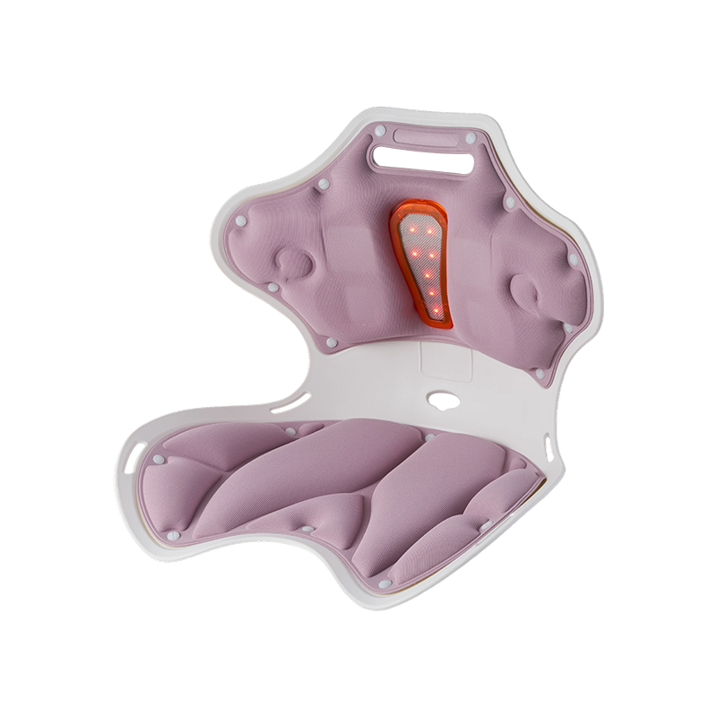 按摩热敷保健座垫缓解背痛